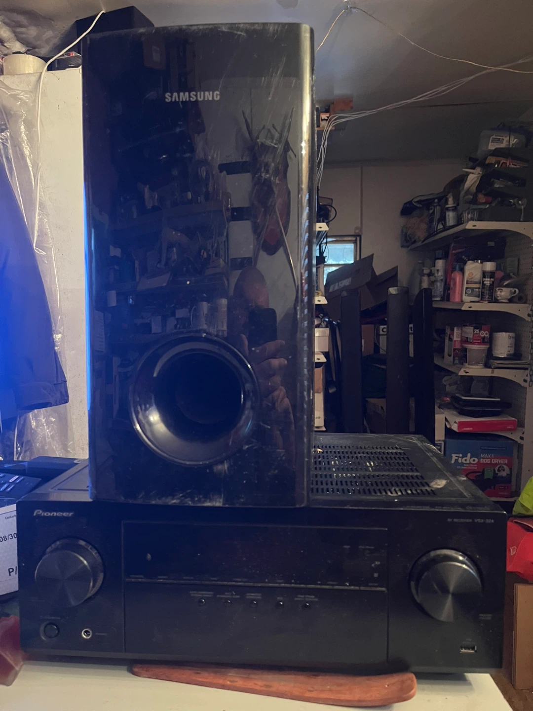 Pioneer VSX-324 AV Receiver with Samsung Subwoofer - photo 4