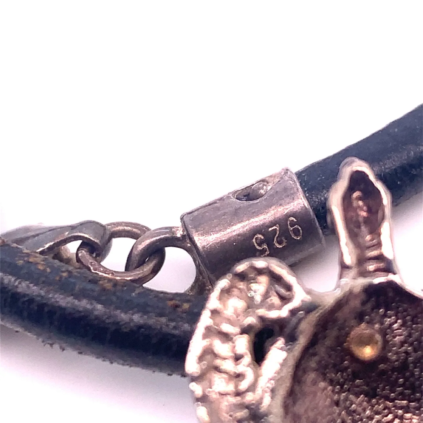 Turtle Pendant Necklace - Sterling Silver & 14K Gold image indicator(6)