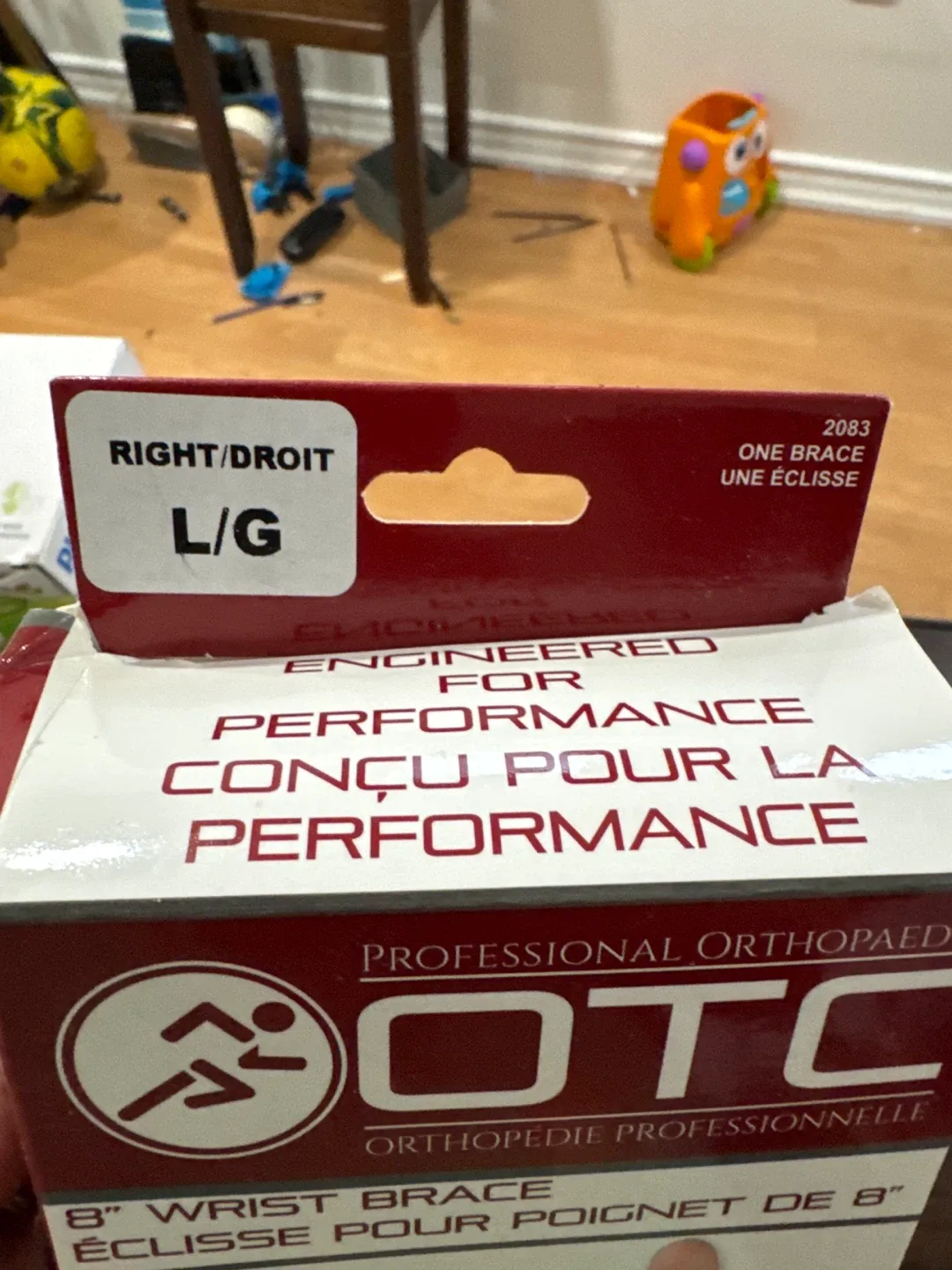 OTC 8" Wrist Brace - Size L/G image indicator(2)