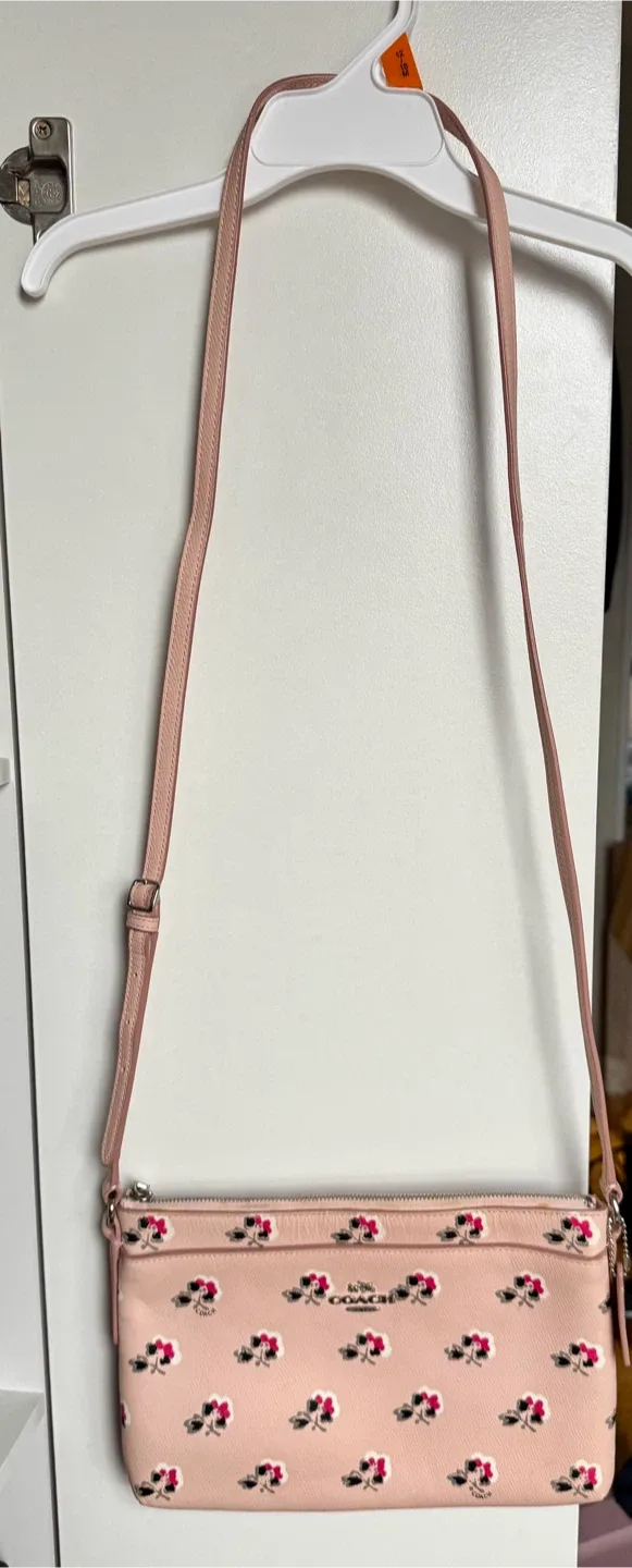 Coach Floral Print Crossbody Bag image indicator(2)