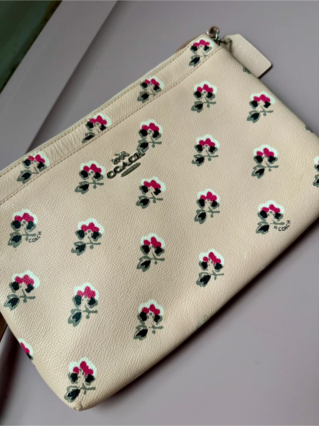 Coach Floral Print Crossbody Bag image indicator(3)