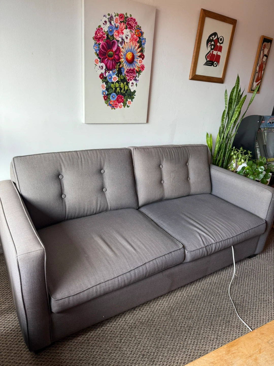 Free couch (pick up only-commercial drive) - photo 2