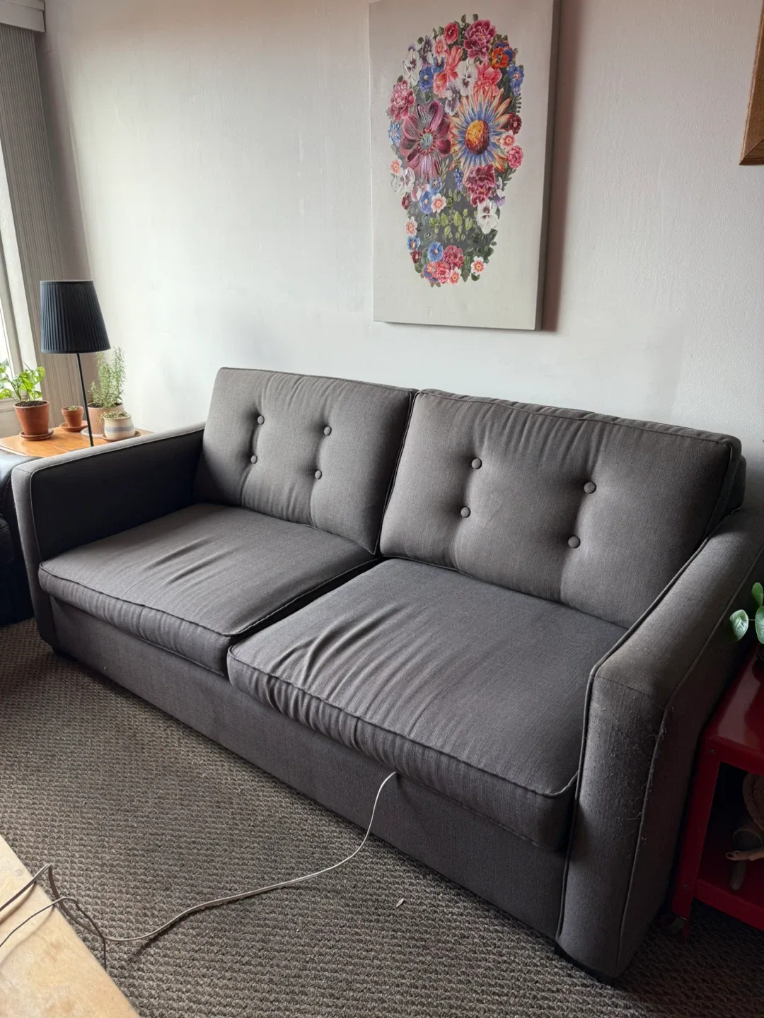 Free couch (pick up only-commercial drive)