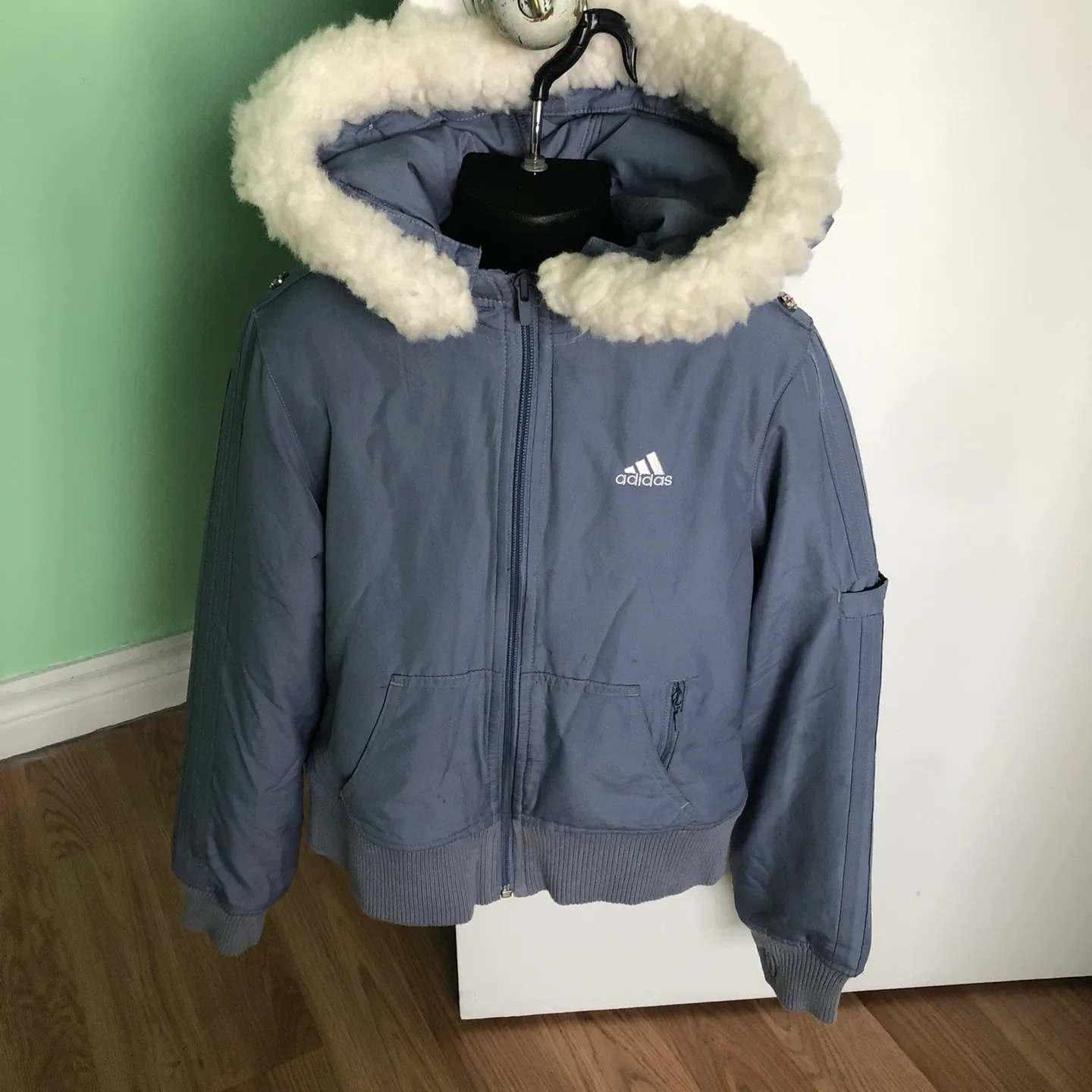 Adidas jacket size 10-12 thumbnail