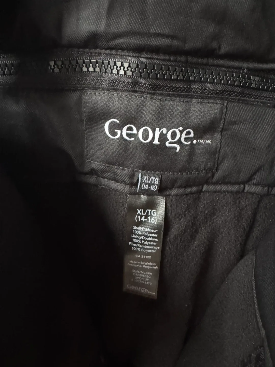 George Black Snow Pants - XL (14-16) image indicator(2)