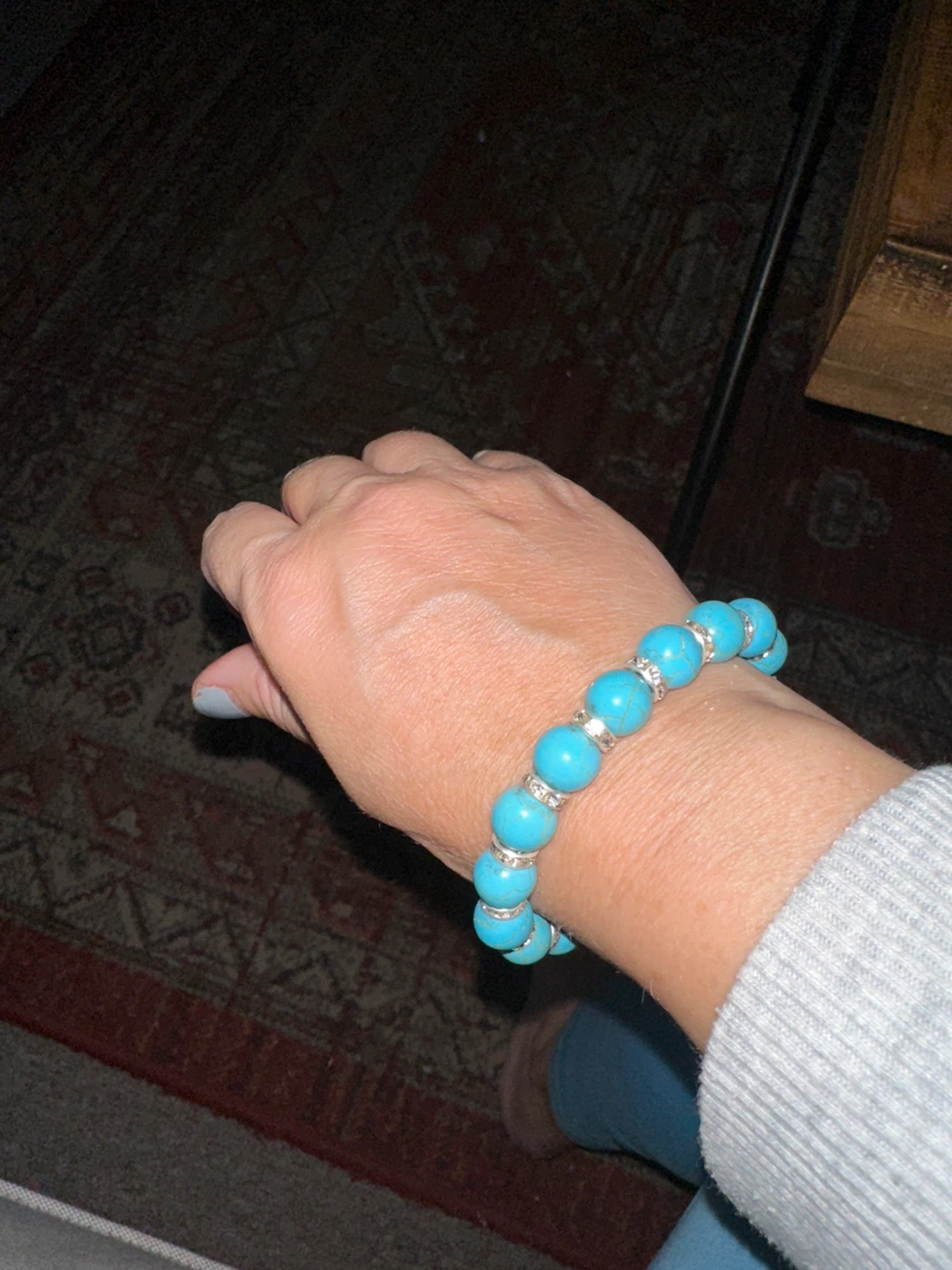 Turquoise Beaded Bracelet