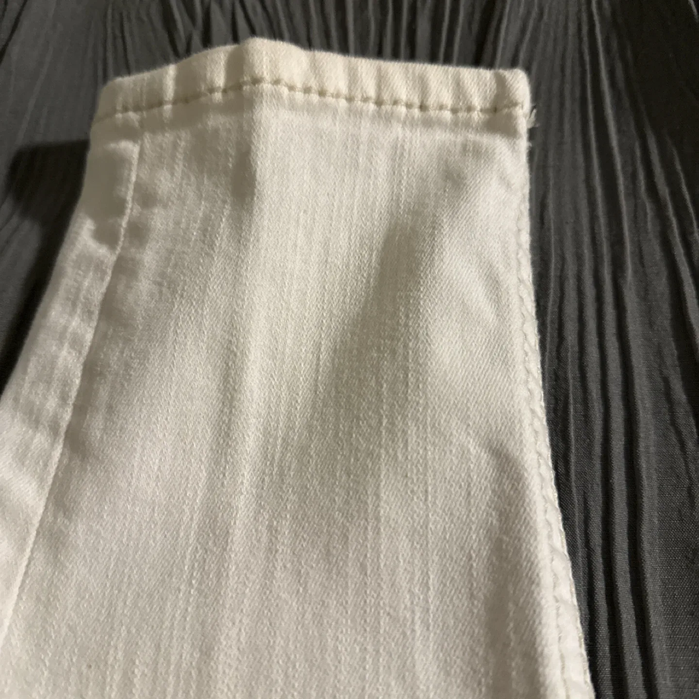 Miss Me White Denim Jeans, Size 28 image indicator(5)