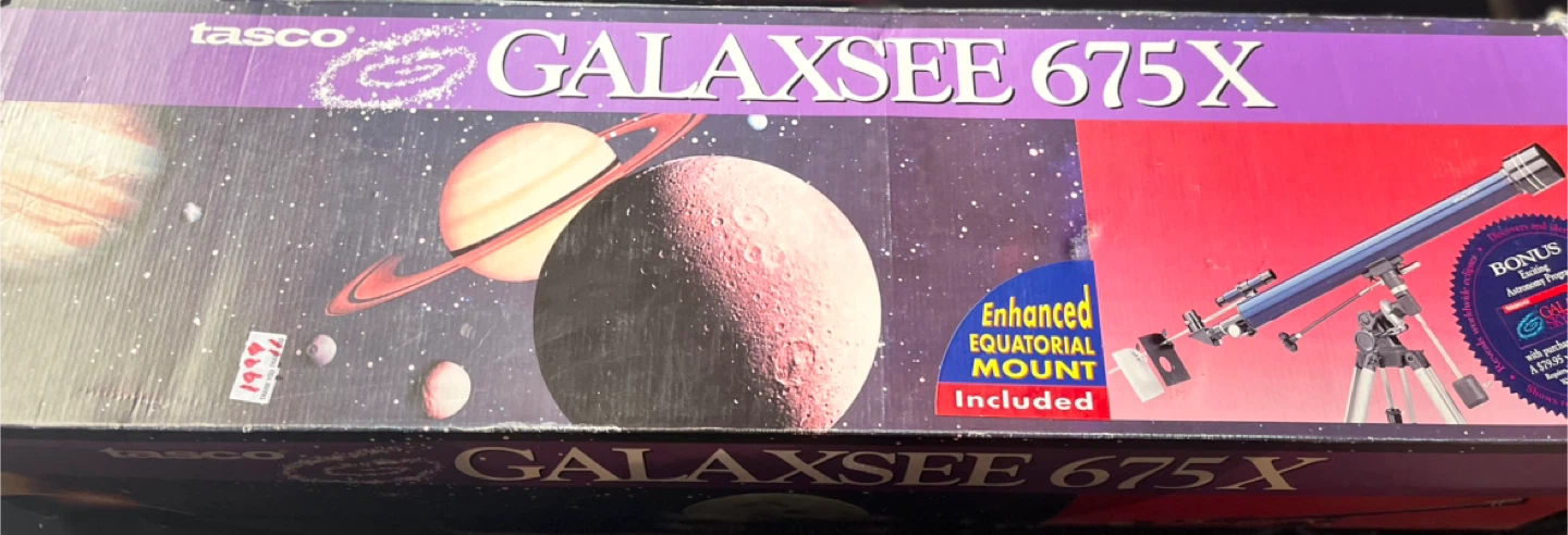 Tasco Galaxsee 675X Telescope