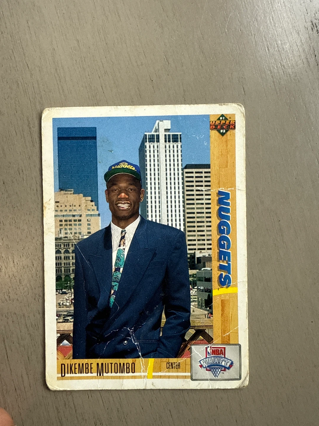 Vintage Dikembe Mutombo & Charles Barkley Trading Cards - photo 3