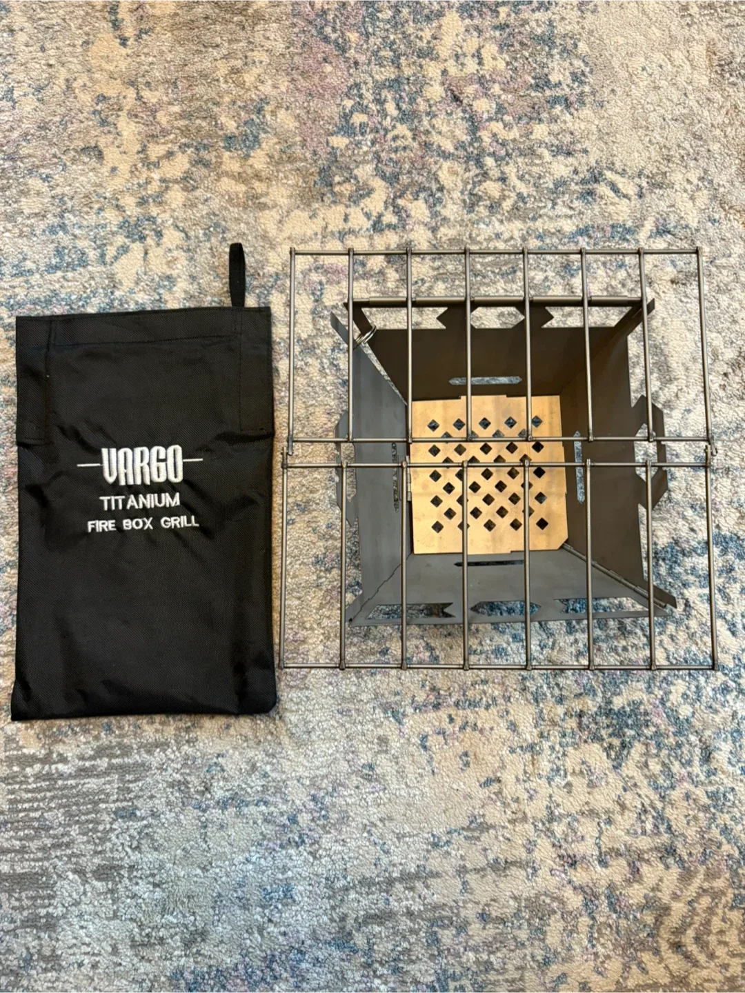 Vargo Titanium Fire Box Grill image indicator(3)