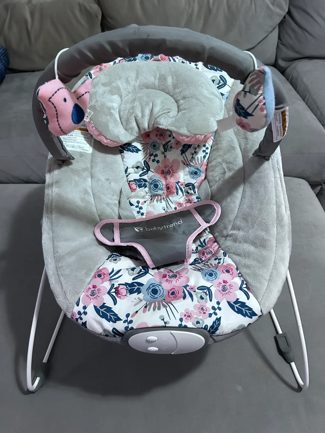 Baby Trend Bouncer - Floral Pattern