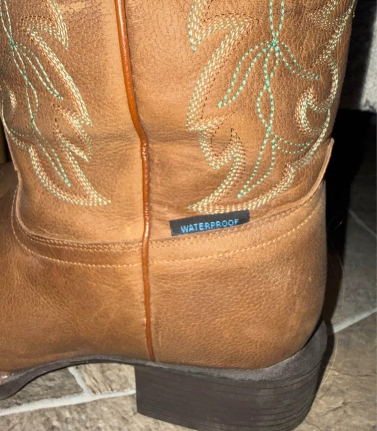 Women’s cowboy genuine, leather boots size 11 M - photo 2