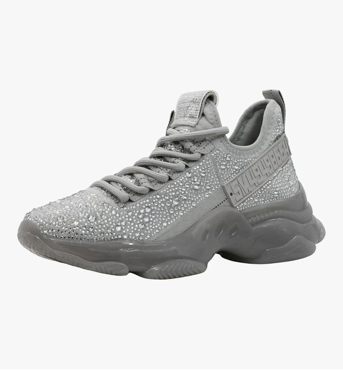 Steve Madden SM NY90 Grey Sneakers image indicator(4)