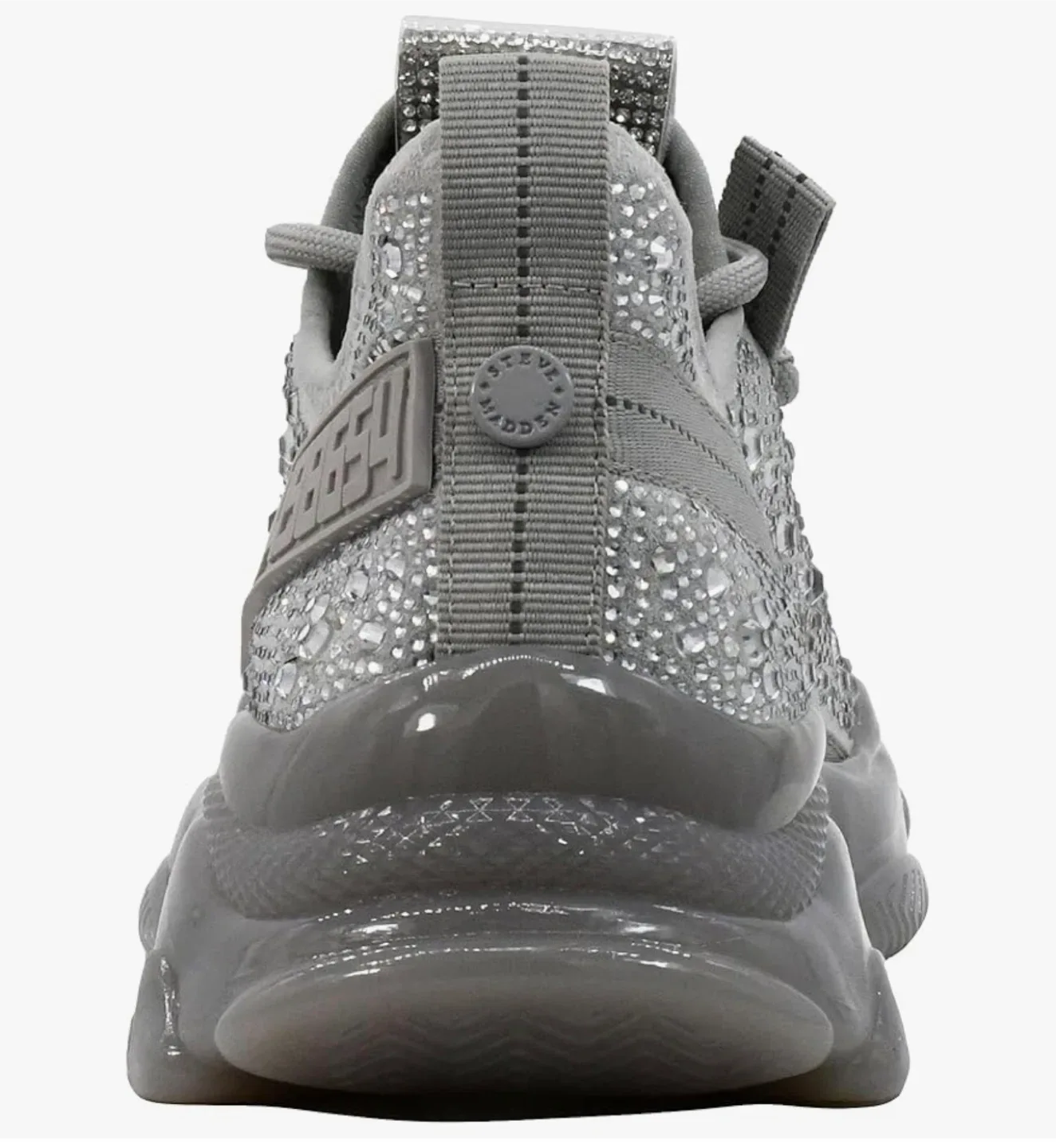 Steve Madden SM NY90 Grey Sneakers image indicator(2)