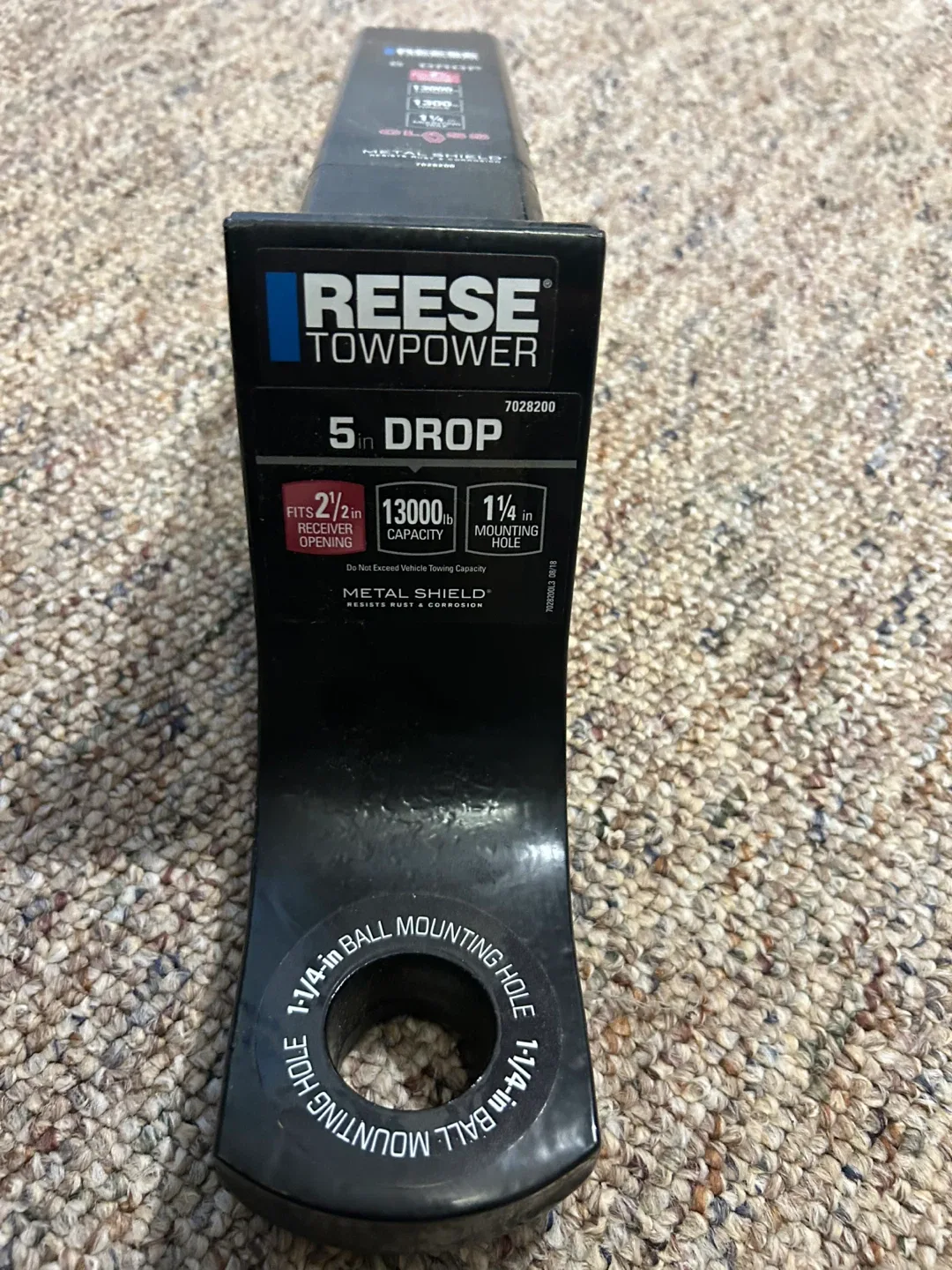 Reese Towpower 5-in Drop Hitch - Class V