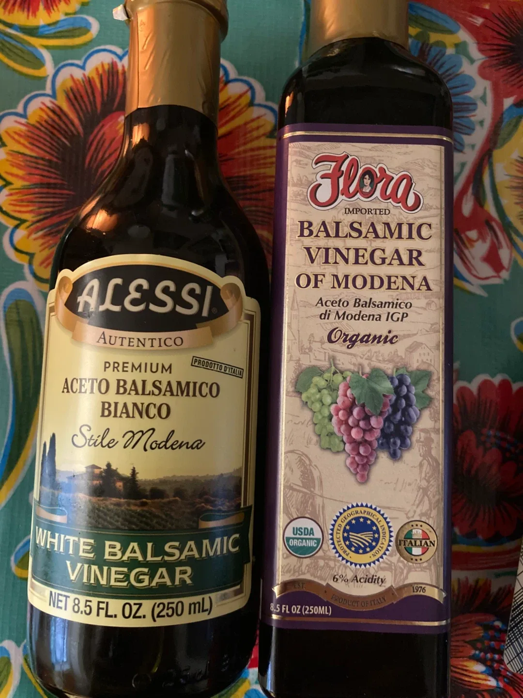 Alessi & Flora Balsamic Vinegars 🥕