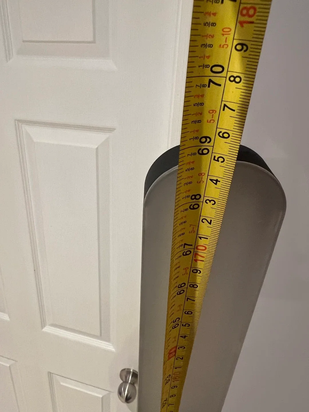 Black LED Floor Lamp - Adjustable Height image indicator(4)