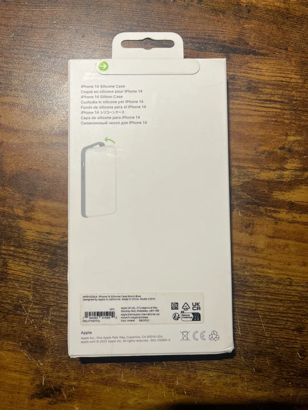 Apple iPhone 13/14/15 Silicone Case - Storm Blue image indicator(2)