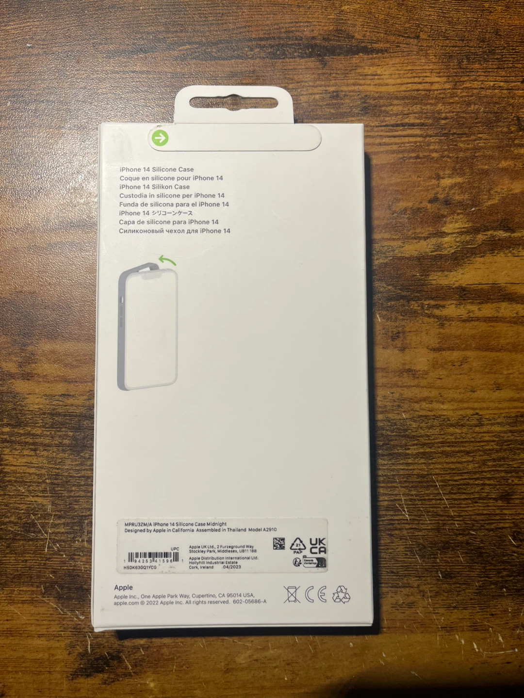 Apple iPhone 13/14/15 Silicone Case - Midnight Black - photo 2