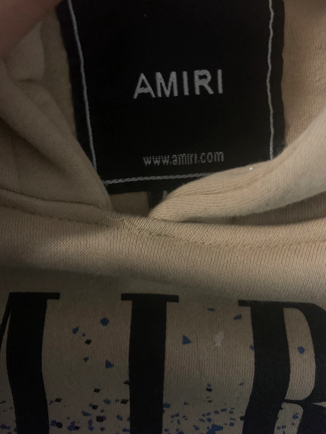 Amiri Hoodie - Beige - photo 2
