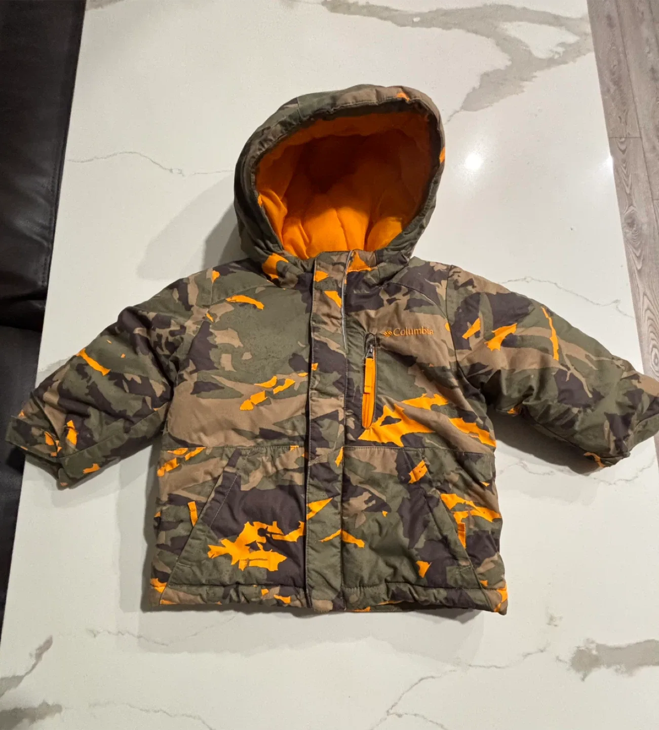 Columbia Camo Puffer Jacket - Size 2T