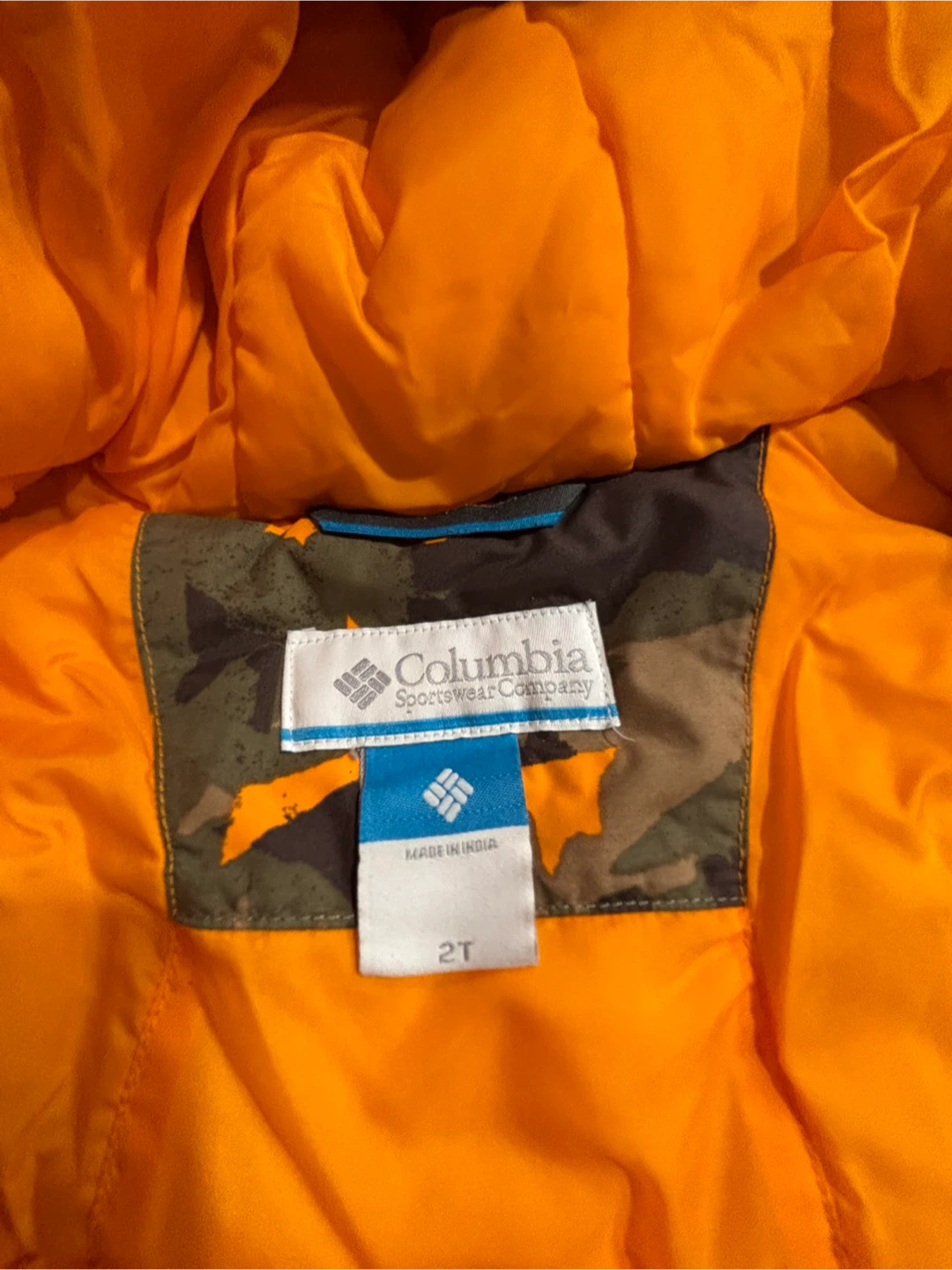 Columbia Camo Puffer Jacket - Size 2T - photo 5