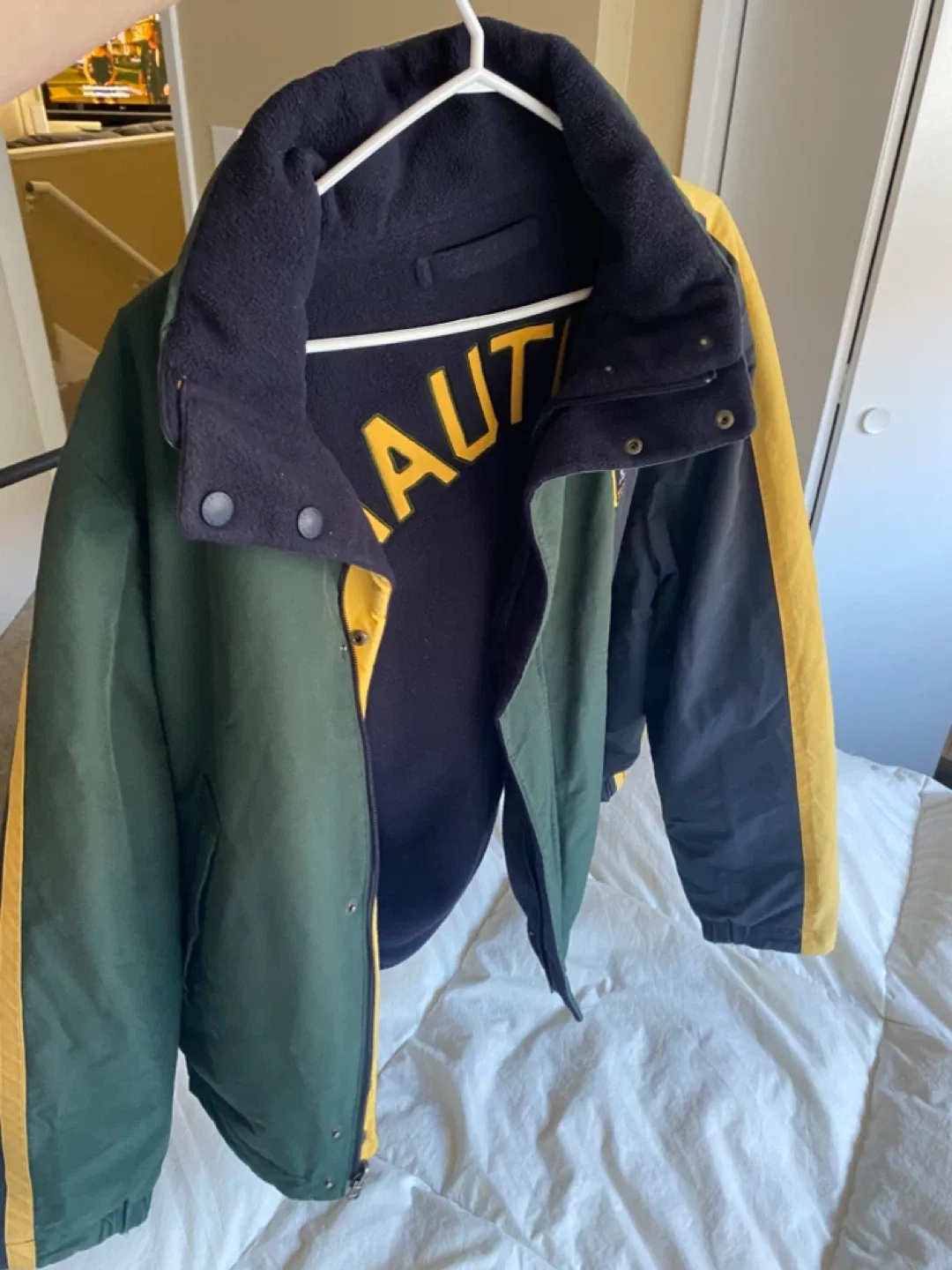 Like new condition Nautica Colour Blocked Jacket image indicator(2)