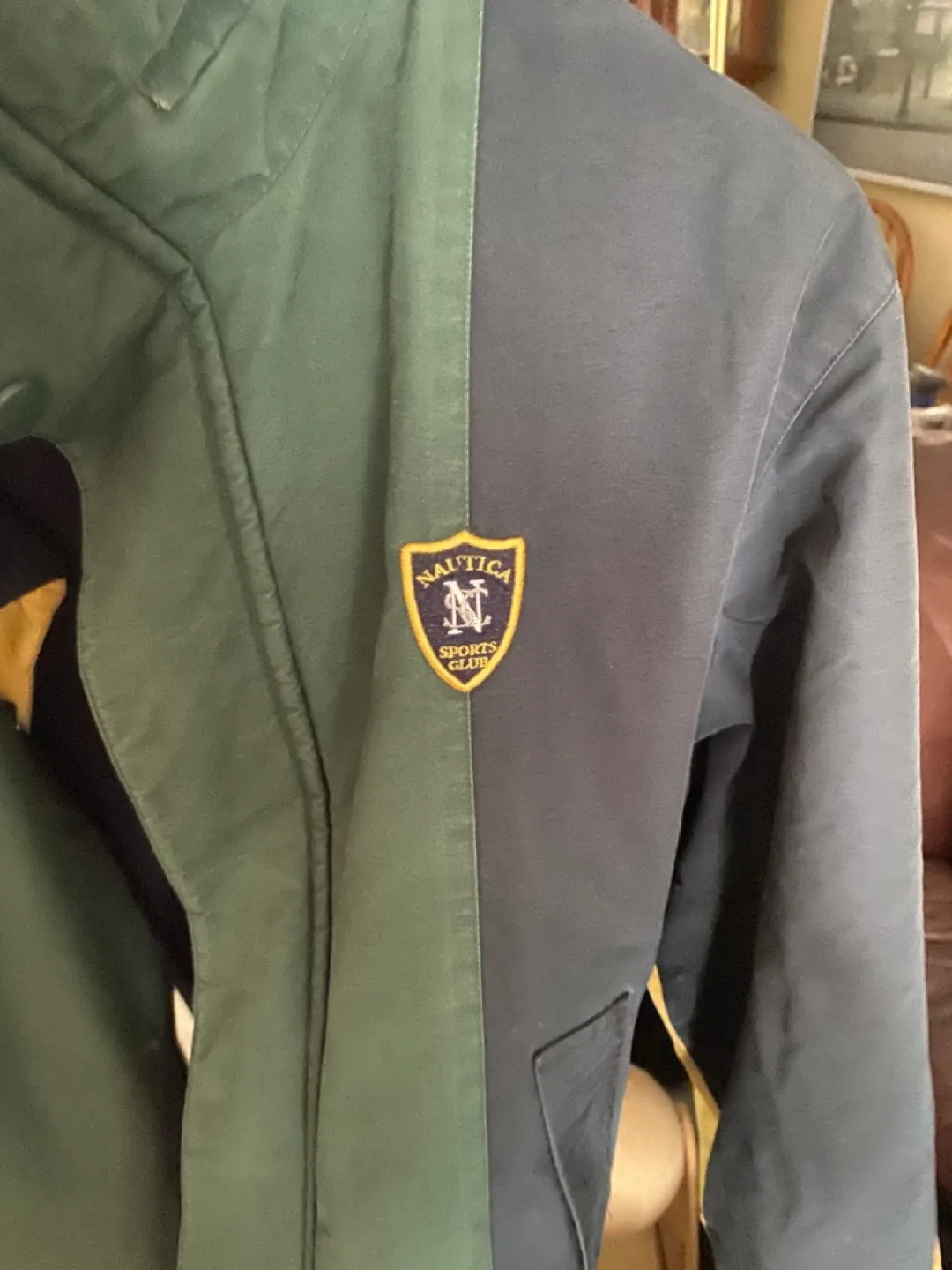 Like new condition Nautica Colour Blocked Jacket image indicator(4)