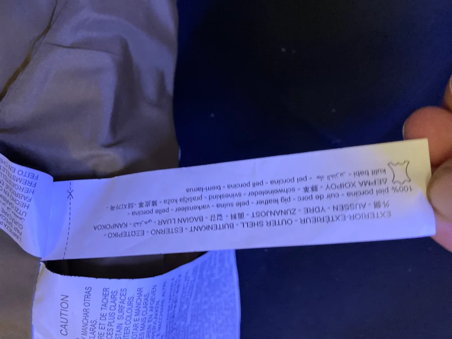 Zara Suede leather Jacket - Size L image indicator(6)