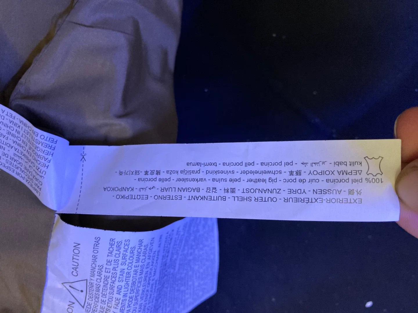 Zara Suede leather Jacket - Size L image indicator(7)