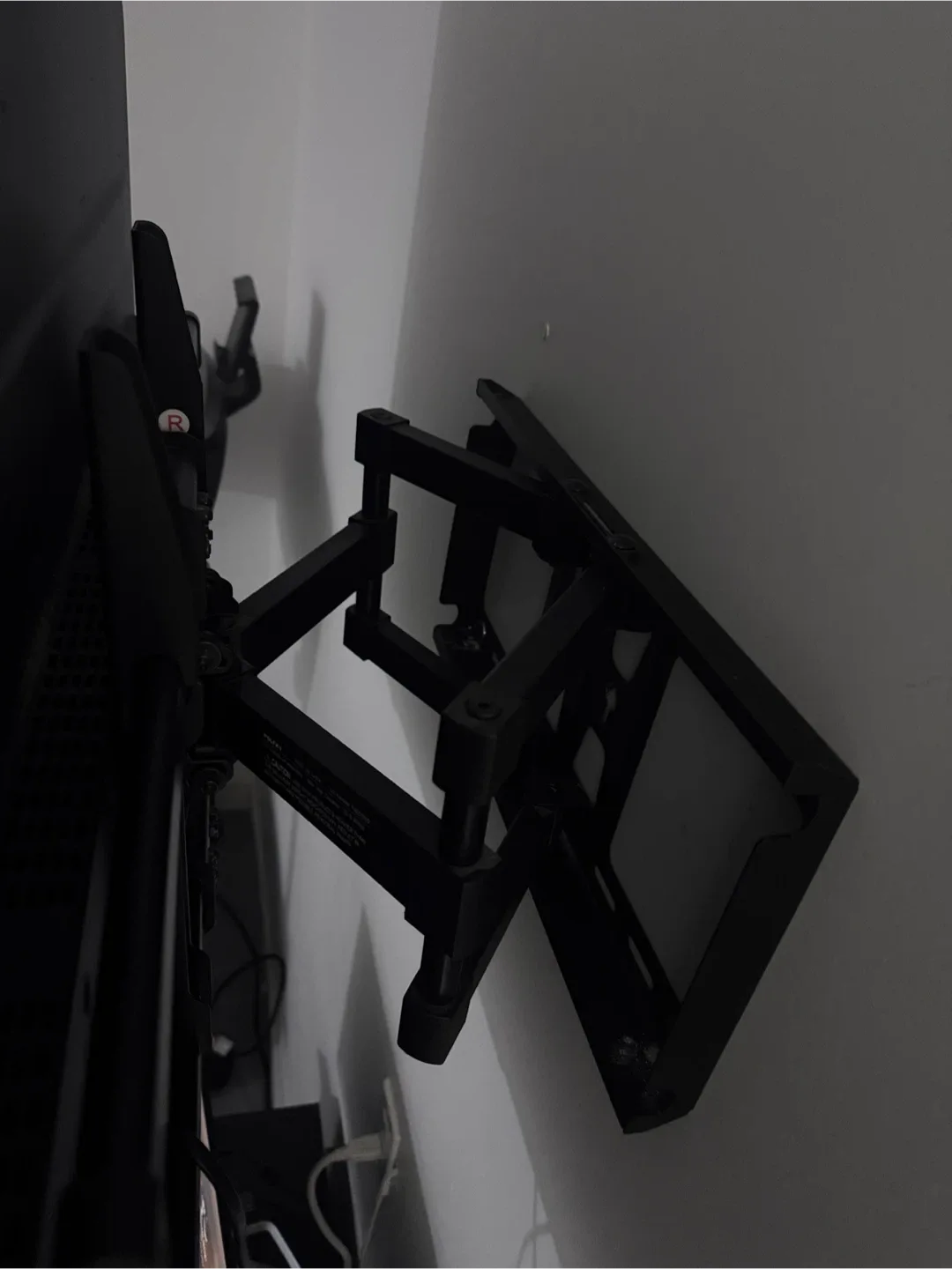 Sharp 55” Smart TV with mount image indicator(8)