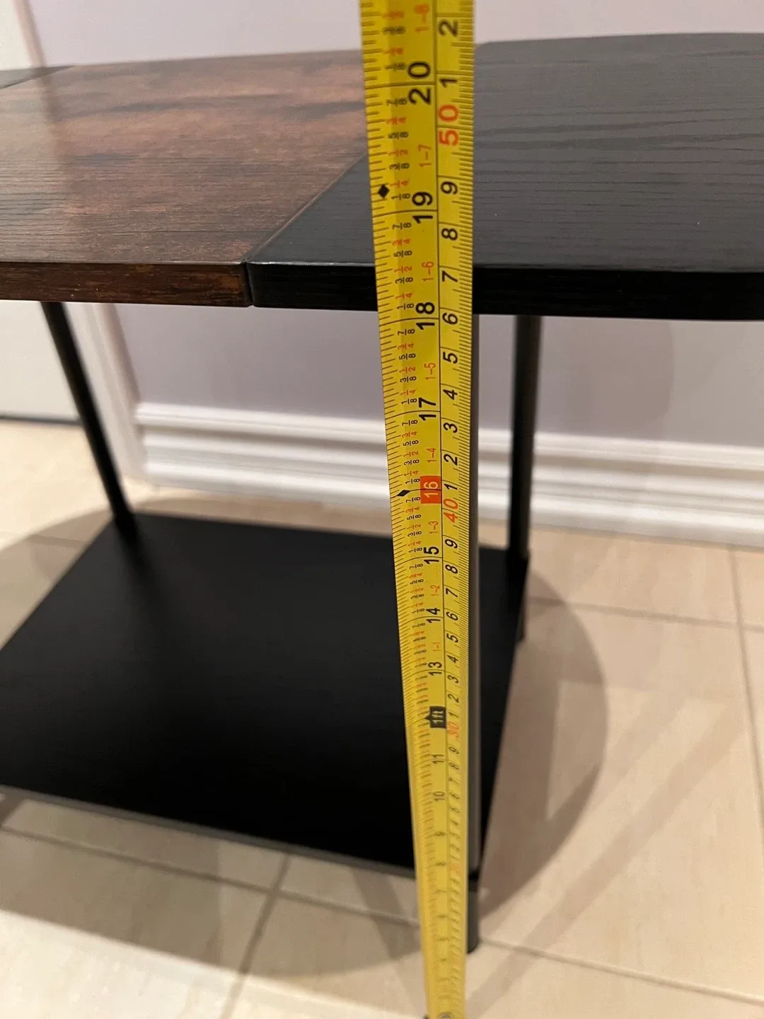 Black & Brown End Table image indicator(7)
