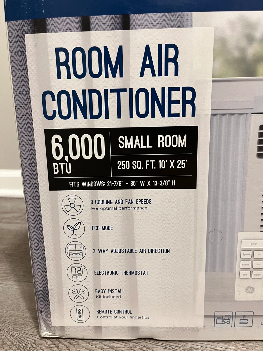 GE 6,000 BTU Room Air Conditioner - Small Room image indicator(2)