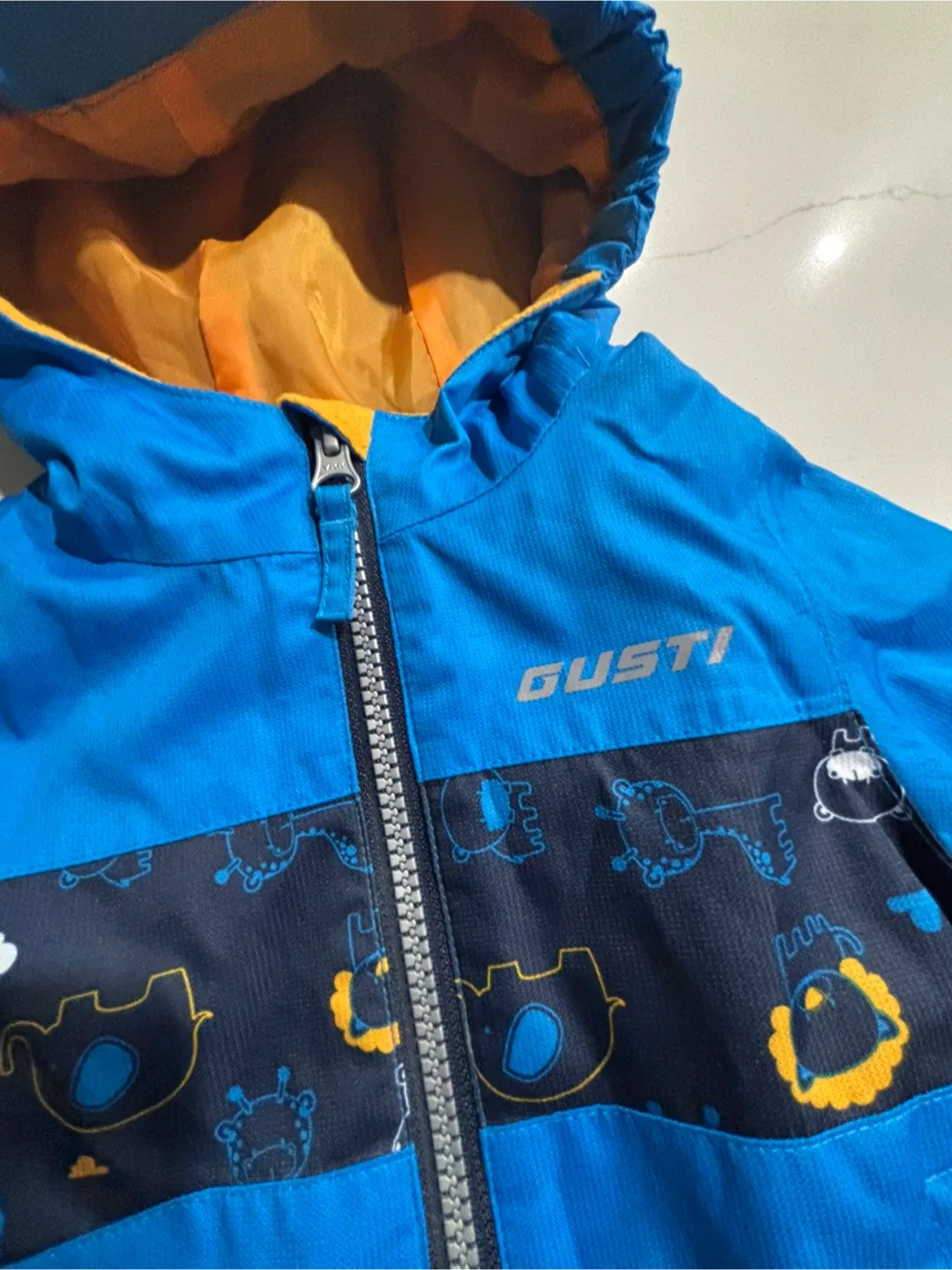 Gusti Blue Fall/Spring Jacket - 12 Months. Excellent Condition image indicator(2)