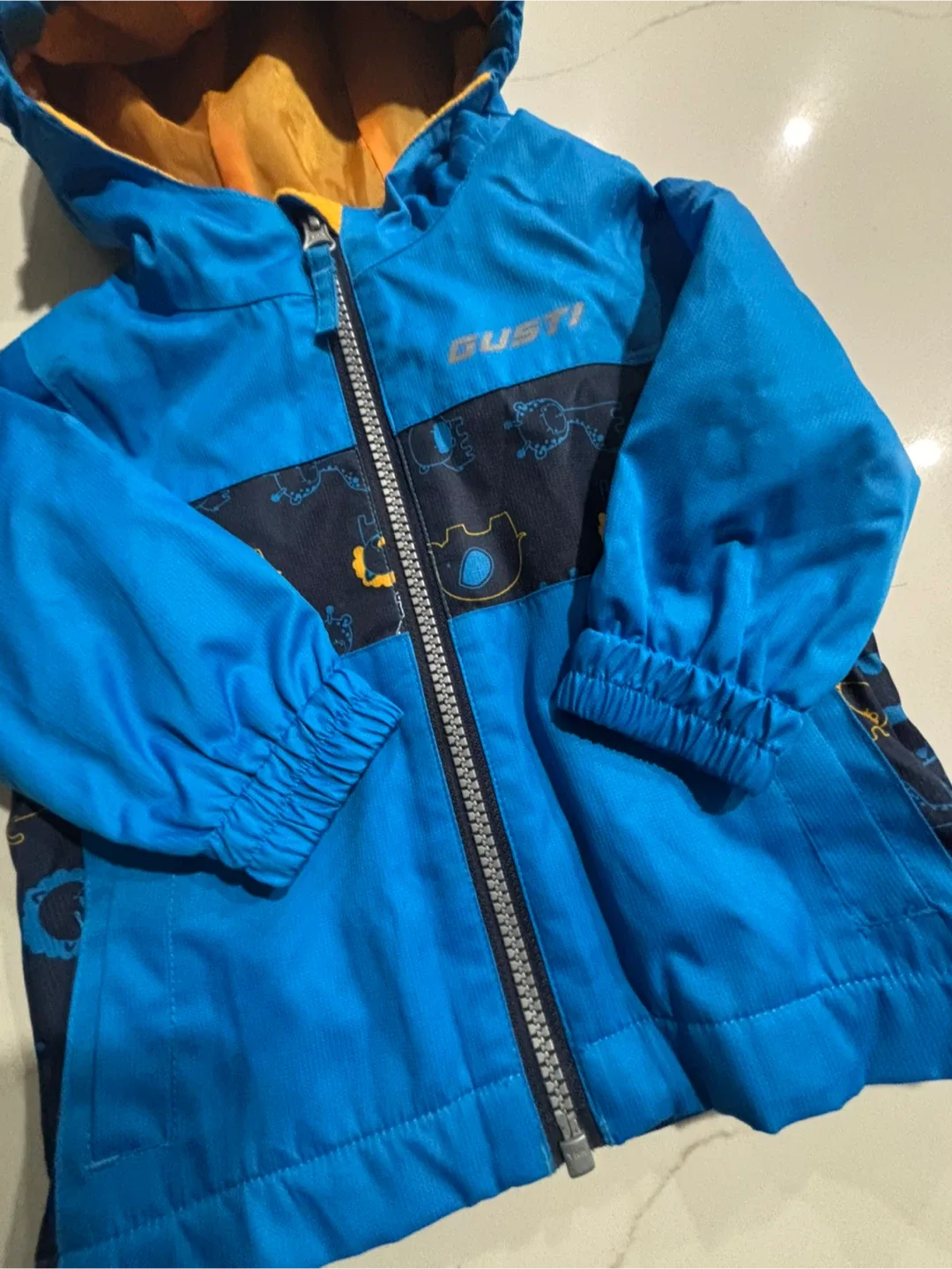 Gusti Blue Fall/Spring Jacket - 12 Months. Excellent Condition image indicator(3)