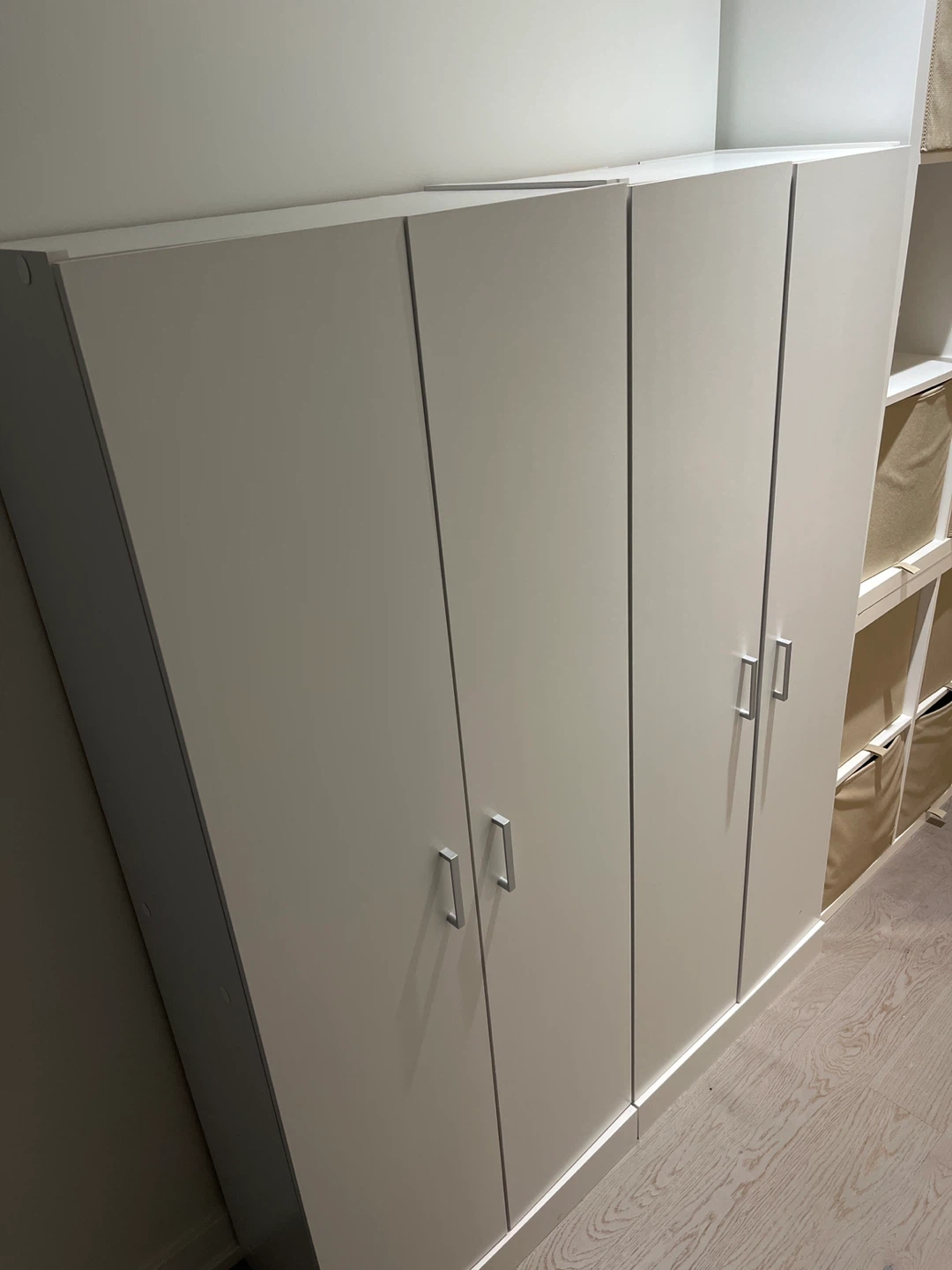 White Cabinet for Hallway