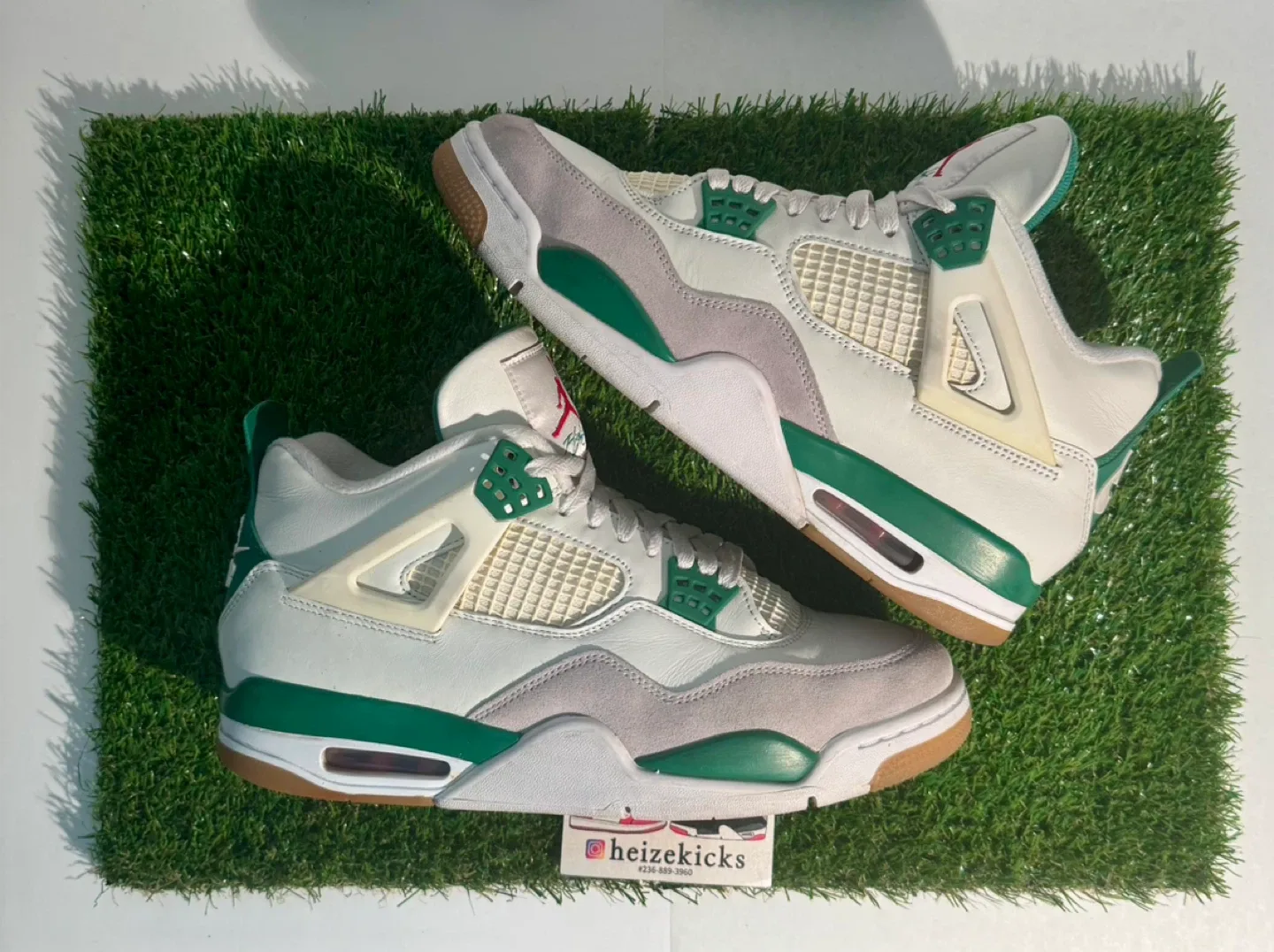 Jordan 4 SB Pine Green size 10