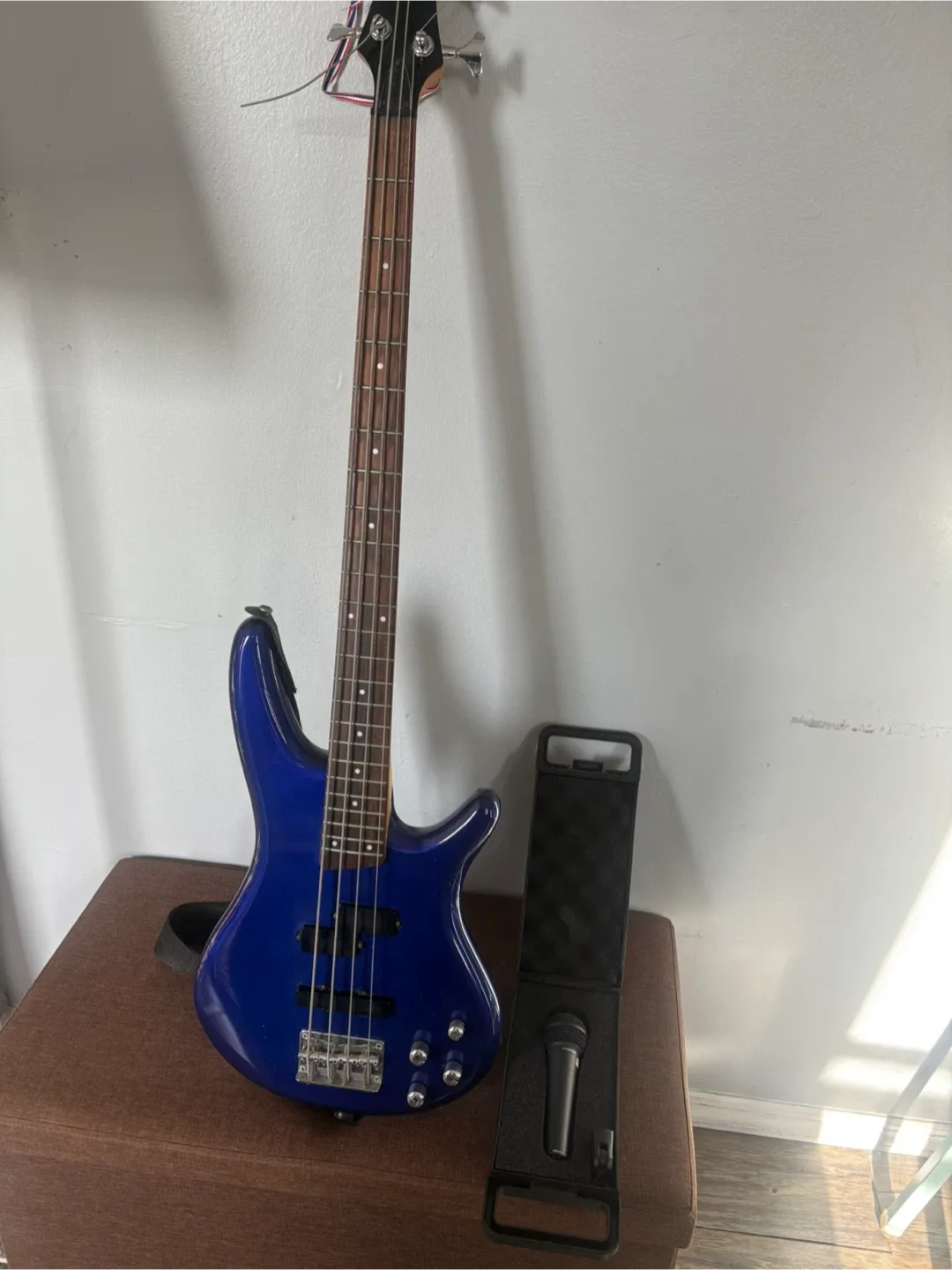 SGR by Schecter Electric Bass Guitar - Blue image indicator(4)