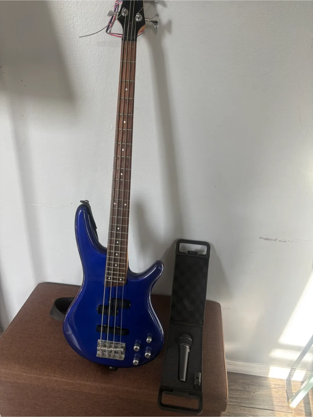 SGR by Schecter Electric Bass Guitar - Blue image indicator(5)