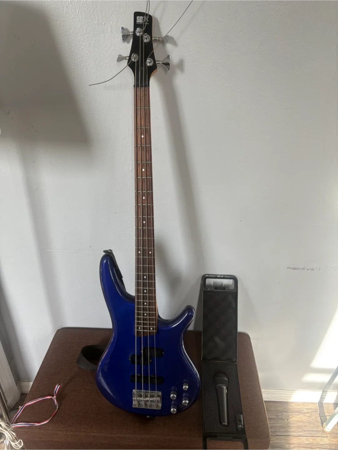 SGR by Schecter Electric Bass Guitar - Blue image indicator(2)