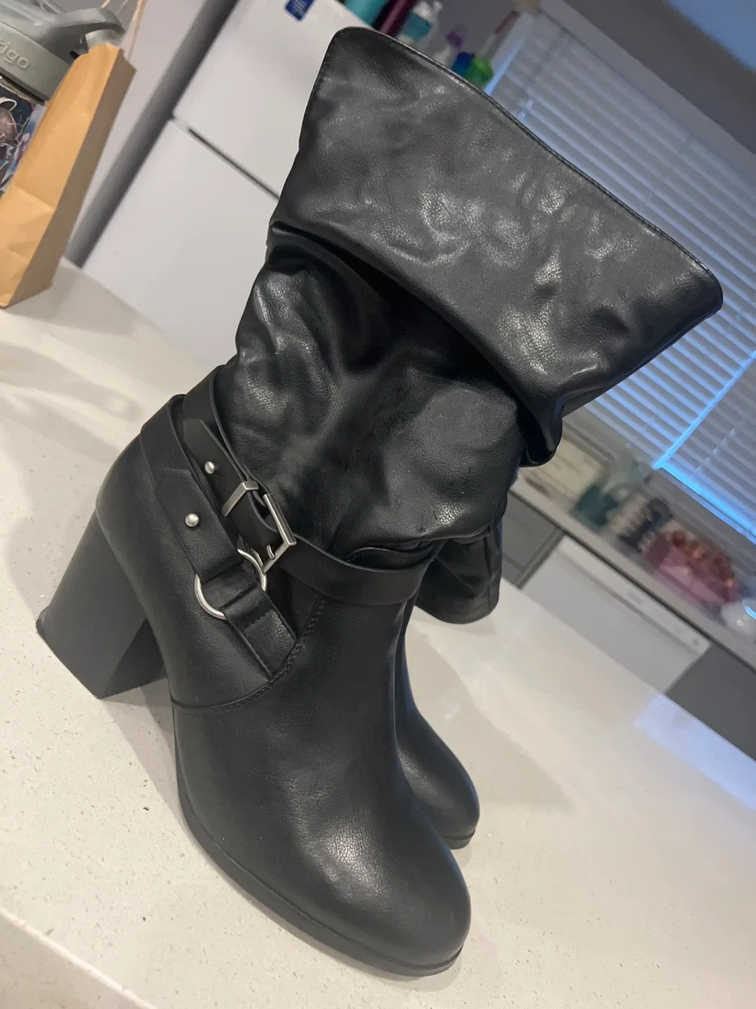 Black Heel Boots