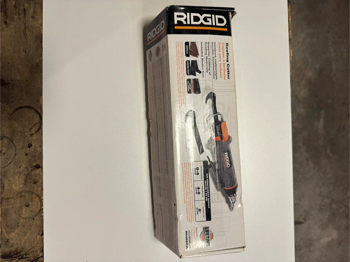 New RIDGID R040SCA Roofing Cutter image indicator(6)