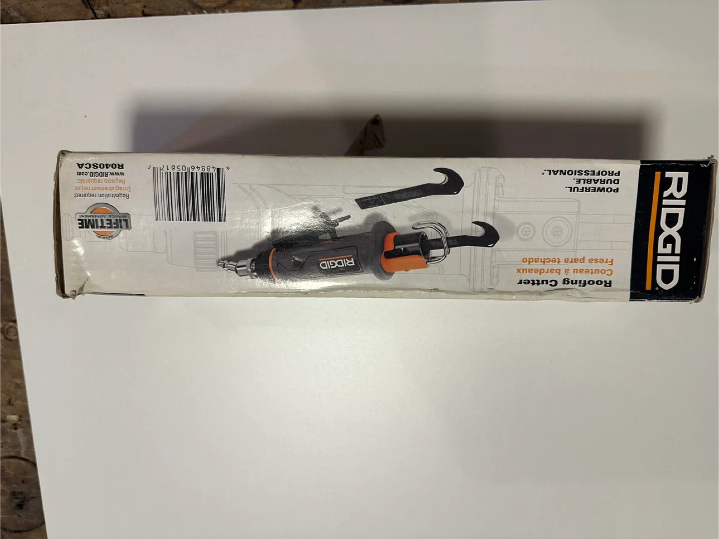 New RIDGID R040SCA Roofing Cutter image indicator(7)