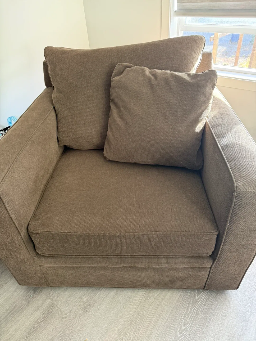 Brown Sofa and Armchair Set image indicator(4)