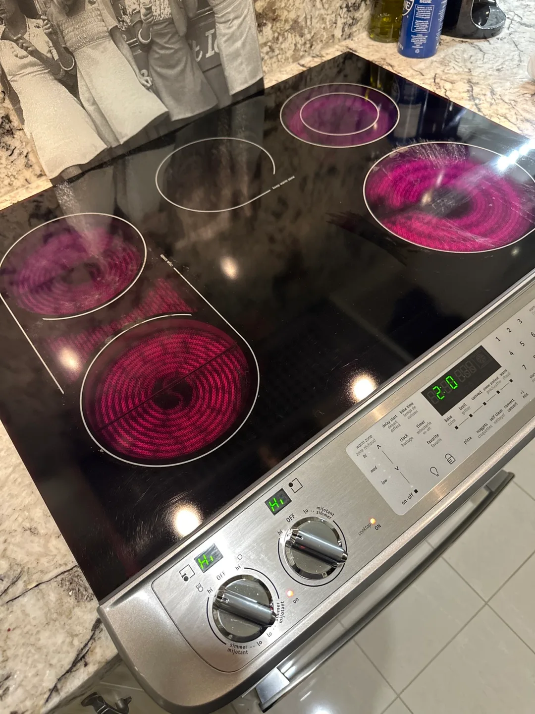 Frigidaire Electric Range Oven image indicator(2)