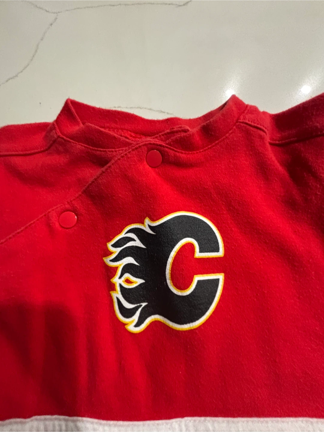 Calgary Flames 18M Footed Pajamas - photo 3