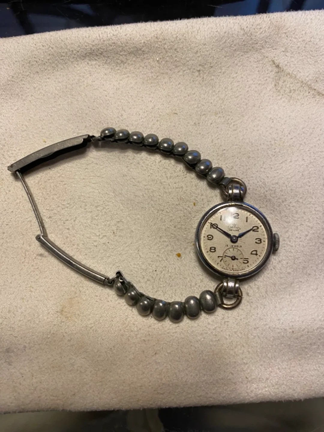 Vintage Smiths Deluxe 15 Jewels Watch image indicator(2)