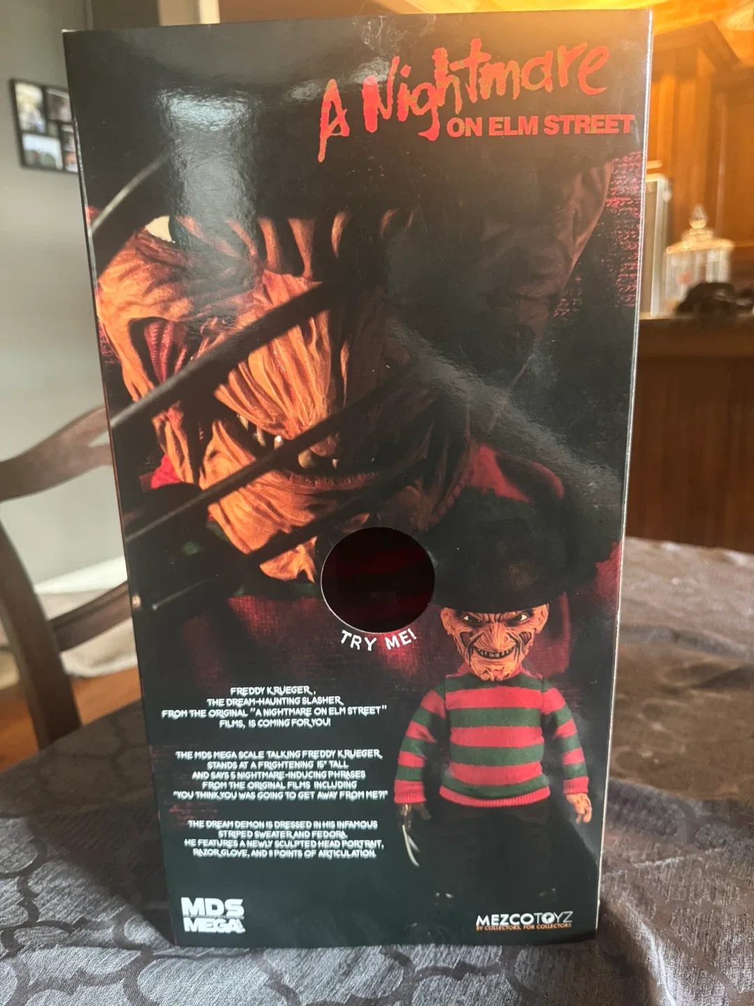 Talking Freddy Kruger doll- Mezco image indicator(4)