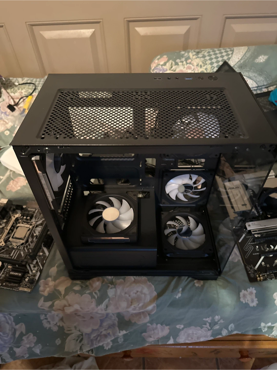 PC Case with Fans
