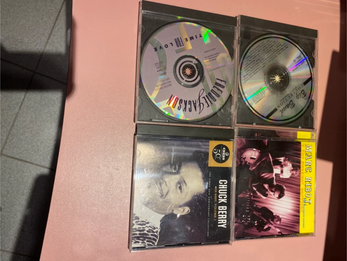 Freddie Jackson, Chuck Berry CDs